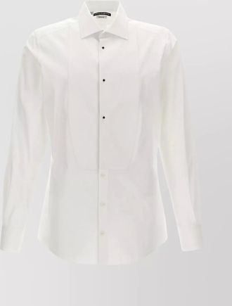 Dolce & Gabbana shirt formal pleated bib