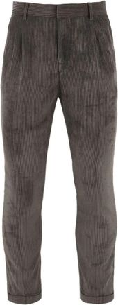 Daniele Alessandrini Vista Broek - Heren - Slim Fit Broeken - Grijs - S - Broeken