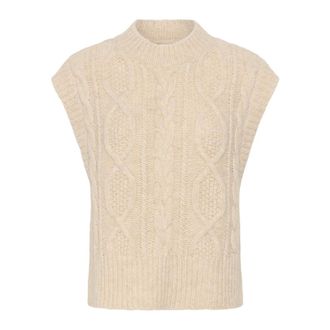 Part Two Gebreide kleding - Dames - Truien - Beige - Maat: XL
