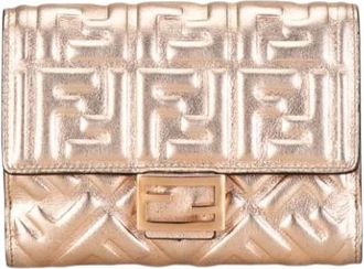 Fendi Pre-owned Wallets, female, Yellow, Size: ONE SIZE Pre-owned Vintage Wallet