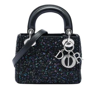 Dior Pre-owned Lady Dior - Dames - Pre-owned - Zwart - Maat: ONE Size Leer