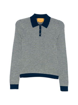 Guest In Residence Pique Cashmere Polo Shirt