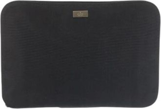 Gucci Pre-owned Bags, male, Black, Size: ONE SIZE Pre-owned Nylon Clutch Bag