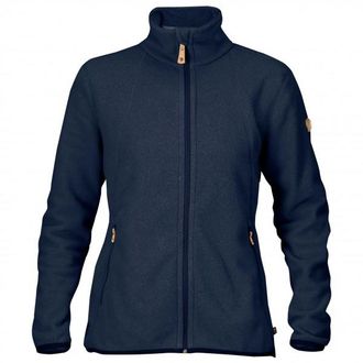 Fj&auml;llr&auml;ven Stina Fleece Fleecejacke f&uuml;r Damen | blau
