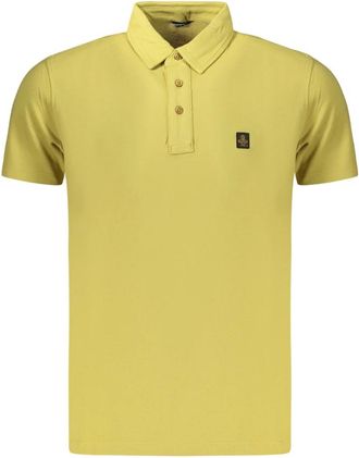 RefrigiWear Hombre, Camisetas, Amarillo, Talla: S