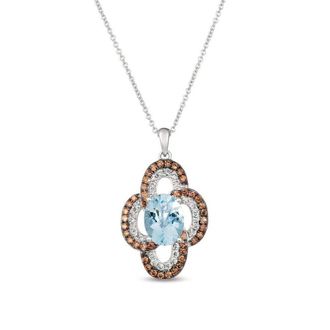 Le Vian Ladies Semi Precious Fashion Pendant in 14k Vanilla Gold