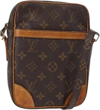 Louis Vuitton Pre-owned Cross Body Bags, female, Brown, Size: ONE SIZE Pre-owned Vintage Canvas Cross Body Bag