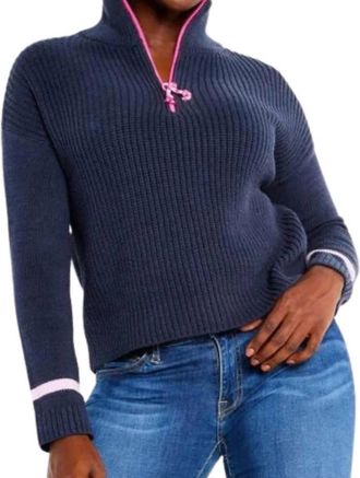 Lisa Todd High Life Sweater In Ink