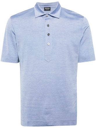 Ermenegildo Zegna Polo leggera - Blu