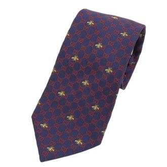 Gucci Pre-owned Accessories, male, Blue, Size: ONE SIZE Pre-owned Cravat