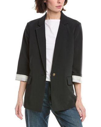 Rag & Bone Jennie Crepe Blazer