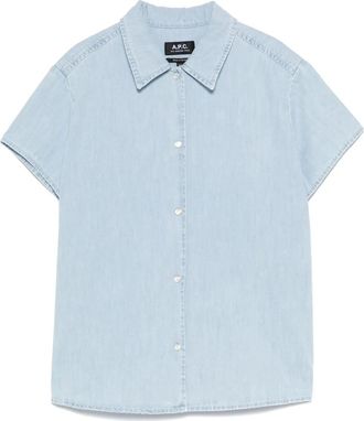 A.P.C. Camicia Marina - Blu