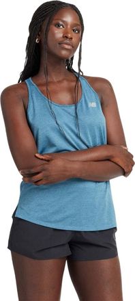 New Balance Vrouwen/dames Tank Top (Blauw)