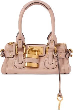 Chlo&eacute; Paddington kleine leren shopper - Roze