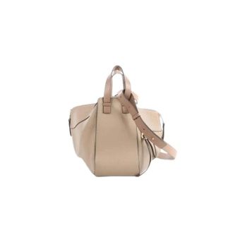 Loewe Pre-owned Handbags, female, Beige, Size: ONE SIZE Pre-owned Hammock Small