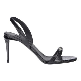 Philipp Plein Dames, Schoenen, Zwart, Maat: 40 EU Leer