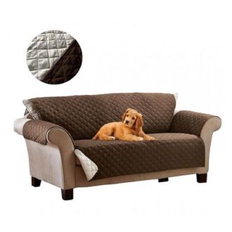 Trade Shop Trade Shop - Copridivano Double Face 2 Posti Per Animali Proteggi Da Peli 140 X 170 Cm