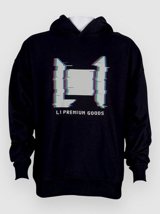 L1 Premium Outerwear VHS Sudadera con Capucha negro