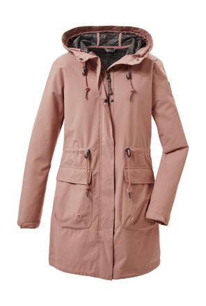 G.I.G.A. DX by killtec Softshellparka GS 99 WMN SFTSHLL PRK, Damen, Gr. 36, rosa (ros&eacute;), Oberstoff: Oberseite: 100% Polyester, R&uuml;ckseite: 100% Polyester, G.I.G.A. DX BY KILL
