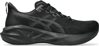 Asics Mens Novablast 5 Running Shoes In Black Carrier Grey