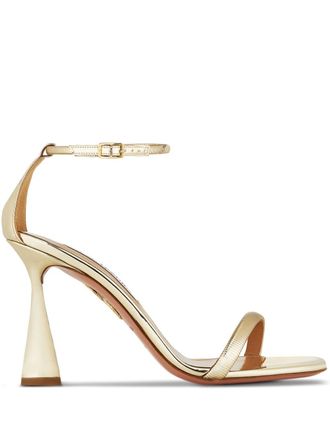 Aquazzura 95 Hot sandalen - Goud