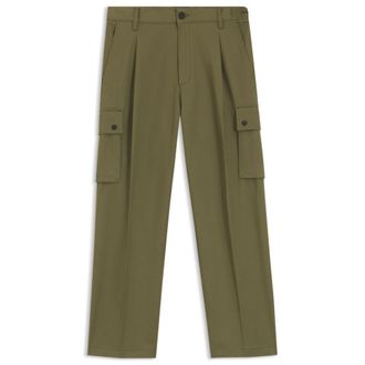 HUGO BOSS Relaxed-fit trousers with cargo styling