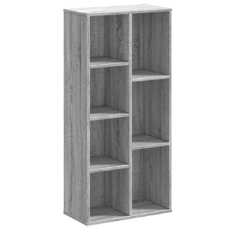 vidaXL Vidaxl Libreria Grigio Sonoma 50x25x105 Cm In Legno Multistrato