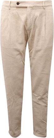 Berwich Dv 0001 Fluwelen Broek - Heren - Chinos - Beige - XS - Broeken