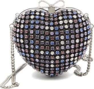 Self Portrait Self-Portrait Crystal Embellished Clutch