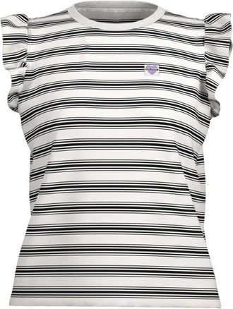 Maloja MalaspinaM. T-Shirt f&uuml;r Damen | grau/wei&szlig;