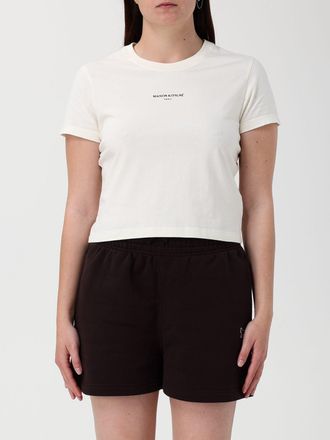 Maison Kitsun&eacute; Logo Cotton Crop T-Shirts