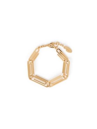 Off-white Womens Paperclip Chain Bracelet in Gold at Nordstrom