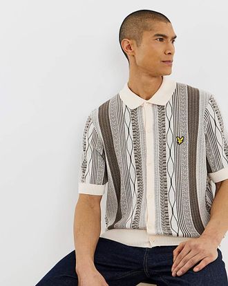 Lyle & Scott Brocade Jacquard Shirt