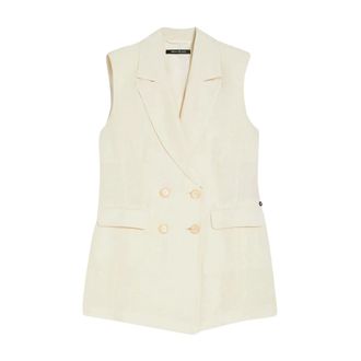 Pennyblack Dames, Jassen, Beige, Maat: S Leer