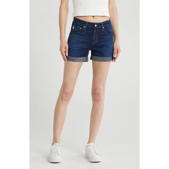 AG - Adriano Goldschmied Hailey Rolled Hem High Waist Denim Shorts in 2 Years Palisades at Nordstrom Rack, Size 26