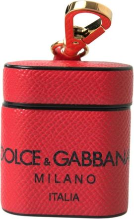 Dolce & Gabbana Keyrings - Dames - Sleutelhangers & Tashangers - Rood - ONE Size - Leer - Accessoires