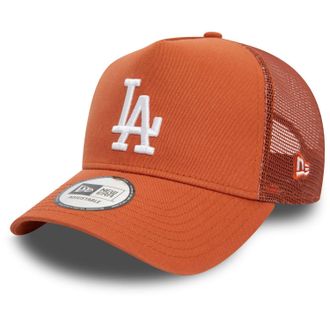 New Era A-Frame Mesh Trucker Cap - Los Angeles Dodgers Terra Brown