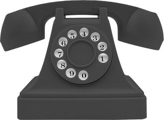 Zunammy Zummy Retro Style Wireless Handset Rotary Dial Phone