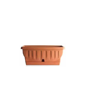 AC-D&eacute;co Ac-deco - Jardinera Natura 100 Cm Terracota