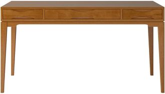 Simpli Home Harper Solid Hardwood Mid Century Modern 60In Desk