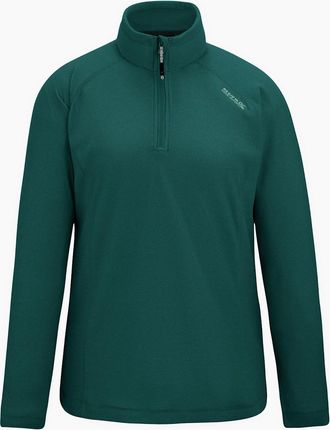 Regatta Womens Regatta Great Outdoors Womens/Ladies Montes Half Zip Fleece Top - Green - Size: 10