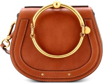 Chlo&eacute; Nile Leather Small crossbody bag - Brown