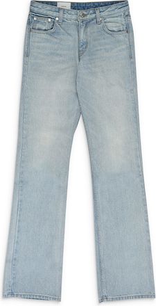 Rhude INDIGO LOW-WAIST FLARE DENIM BOOTCUT JEANS