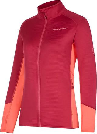 La Sportiva semi-raglan zip jacket - women - Fabric - S - Red