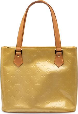 Louis Vuitton Pre-owned Womens Monogram Vernis Houston - Sage Green Leather - One Size