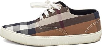 Burberry Sneakers House Check - Marrone