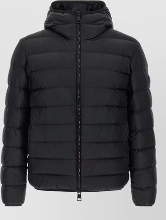 Moncler alrai hooded down jacket long sleeves