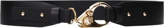 Versace Damess Zwart leren riem