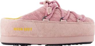 Moon Boot Mules EVX Knit - Shoes - Mujer - Rosa - 38 EU