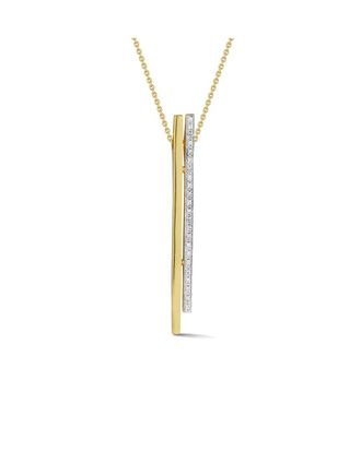 I.Reiss Company 14K 0.14 Ct. Tw. Diamond Necklace